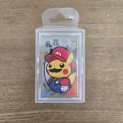 Rare Pokemon pikachu and Mario Hanafuda Playing Cards [new/sealed) - Image 1