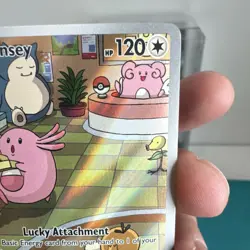 Pokemon Chansey Sv06 Twilight Masquerade Illustration Rare Holo 187/167 Card - Image 3