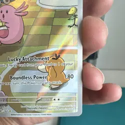 Pokemon Chansey Sv06 Twilight Masquerade Illustration Rare Holo 187/167 Card - Image 4