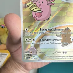Pokemon Chansey Sv06 Twilight Masquerade Illustration Rare Holo 187/167 Card - Image 5