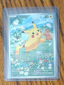 Pikachu 088 Sv: Scarlet & Violet Promo Cards Holo Card! - Image 1