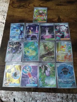 13 Card Pokemon Lot Ninja Spinner Full Arts AZ Xerneas Roxie Froakie Chespin - Image 1