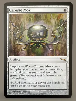 MTG Chrome Mox - Mirrodin - Donato Giancola- NM - Reserved List Staple - Image 1