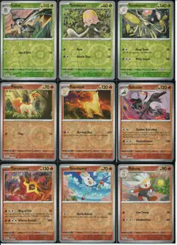 Pokemon SV STELLAR CROWN - 105 Card Lot - Holo / Reverse Holo - No Duplicates - Image 3