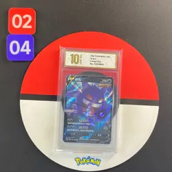 Gengar V Holo Full Art S-Chinese Card Sword & Shield CS4bC 072 Grade10 - Image 1