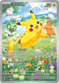 Pikachu Promo SV: Scarlet & Violet Promo Cards 088 NM - Image 1