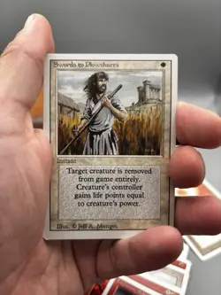 MTG Revised 1994 White Red Deck w/ Box Lightning Bolt Armageddon Serra Angel - Image 3