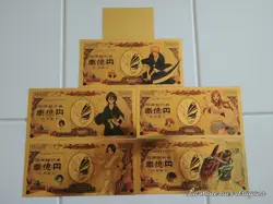 Lot Billet Bleach OR Collector Gold Dore card carte Goodies Ticket - Image 1