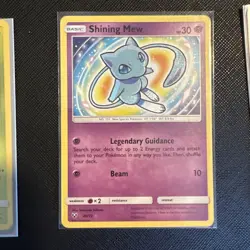 Pokemon TCG Sun & Moon Shining Legends Card Lot Mew Raichu Arecus- NM Condition - Image 3