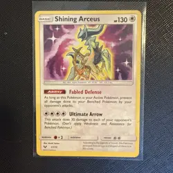 Pokemon TCG Sun & Moon Shining Legends Card Lot Mew Raichu Arecus- NM Condition - Image 5
