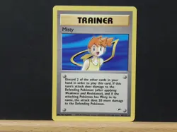 TRAINER: MISTY #102/132 Gym Heroes Rare Pokemon Gaming Card WOTC - Image 1