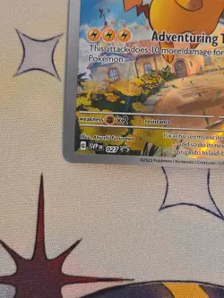 Pokemon Pikachu SVP 27 Paldea Evolved Black Star Promo Card - Image 5