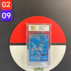 Pokemon S-Chinese Card Sun&Moon Glaceon GX CSM1cC-171/151 SR Grade10 - Image 1