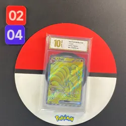 Ninetales ex SR 151C-178/151 Pokemon Card Chinese Grade10 - Image 1