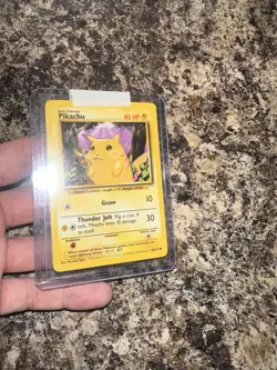 PIKACHU - Base Set - 58/102 - Pokemon Card - Vintage - Near Mint NM RARE - Image 3