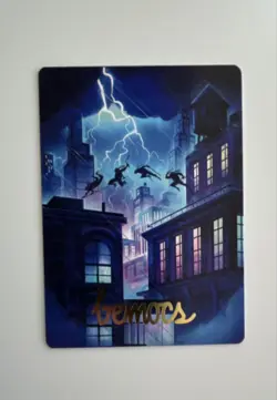 Island Art Card (37/54) (Gold-Stamped Signature) Art Series: TMNT - Image 1