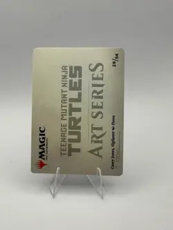 Casey Jones Vigilante 28/54 Art Series Teenage Mutant Ninja Turtles MTG Art Card - Image 2