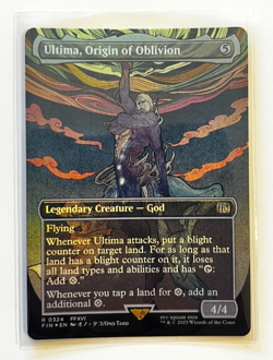 MTG – Final Fantasy – Ultima, Origin of Oblivion Borderless Foil - Rare 0324 - Image 1