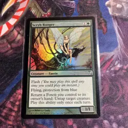 Scryb Ranger FOIL Time Spiral NM Green Uncommon MAGIC the gathering mtg - Image 1