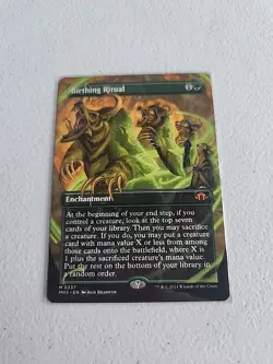 MTG Birthing Ritual (Mythic) (Borderless) Modern Horizons 3 Normal N/M #M29 - Image 1