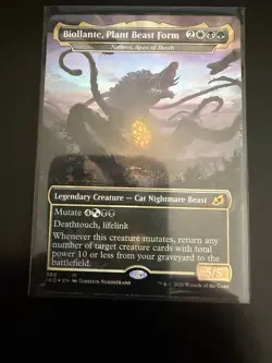 MTG Ikoria Lair of Behemeths * BIOLLANTE Plant Beast Form * IKO 380 * Foil - Image 1