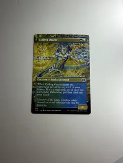 Coiling Oracle LP Borderless Double Masters 2022 Magic The Gathering Mtg - Image 1