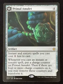 1x MTG Primal Amulet - Ixalan (XLN) #243 - Magic the Gathering - Image 1