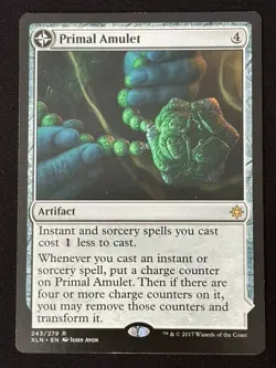 1x MTG Primal Amulet - Ixalan (XLN) #243 - Magic the Gathering - Image 5