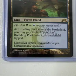 Breeding Pool Gatecrash Land Rare Multi-Color 240/249 Mike Bierek MTG 2013 - Image 4