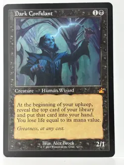Dark Confidant (Retro Frame) Normal M Ravnica Remastered 323 NM - Image 1