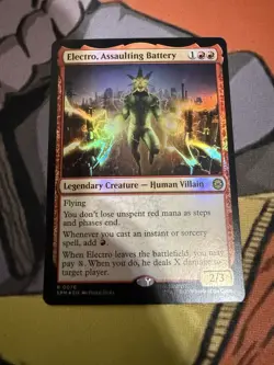 Electro, Assaulting Battery Marvel's Spider-Man Foil - Image 1