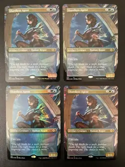 MTG- Shardless Agent x4 - MH2 Extended Art FOIL - Image 1