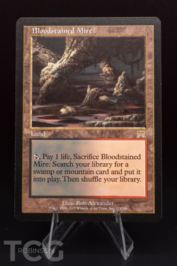 Bloodstained Mire: 2002 Magic the Gathering - Onslaught Regular - Image 1