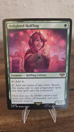 Delighted Halfling : the Lord of the Rings: Tales of Middle-Earth Regular 0158 - Image 1