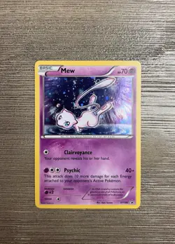 (MYTHICAL ) Pokemon TCG Mew XY192 XY Promo Holo English Card - Image 2