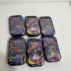 Pokemon: Mega Evolution - Mega Heroes Mini Tin x 6 Sealed - Image 1