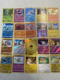 Lot of 20 Pokemon Holographic Cards 2016+ Pikachu ( Lot # 2 ) - Image 1
