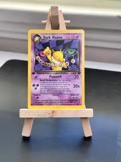 Pokemon 1st Edition Dark Hypno 26/82 Team Rocket Rare NM+ - Image 1