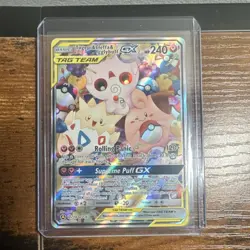 Pokemon TCG Togepi & Cleffa & Igglybuff GX TAG TEAM Promo Holo 143A/236 - Image 1