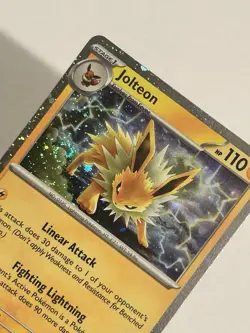 Pokemon Eevee Evolution Cosmos Holo Set SWIRLS Umbreon Sylveon NM - Image 5