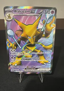 Alakazam ex Full Art 188/165 Scarlet & Violet 151 Pokemon TCG Card-LP/MP - Image 2