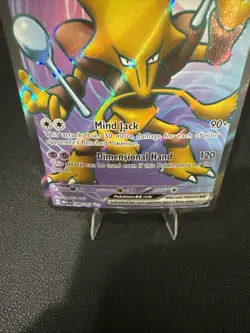 Alakazam ex Full Art 188/165 Scarlet & Violet 151 Pokemon TCG Card-LP/MP - Image 4