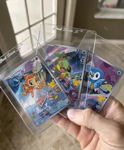 Pokemon TCG First Partner Illustration Series 1 Sinnoh Gen 4 (set of 3) Promo - Image 1
