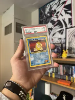 Pokemon 2000 Gym Challenge Misty's Psyduck 90/132 1st Edition PSA 10 - Image 1