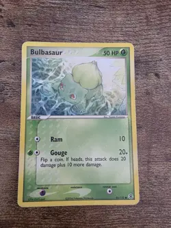 Pokemon TCG FireRed & LeafGreen Bulbasaur - 055/112 55/112 - Image 1