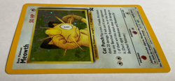 Meowth 10/53 Wotc Promo Holo never played in excellent condition Pokemon tcg - Image 3