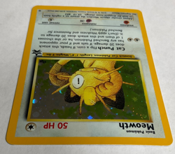 Meowth 10/53 Wotc Promo Holo never played in excellent condition Pokemon tcg - Image 4