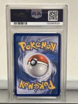 Pikachu EX Holo PSA 7 XY124 XY Black Star Promo Card Red & Blue - Image 3