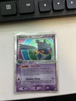 Pokemon Banette ex 85/92 EX Legend Maker Holo Ultra Rare 90HP Shadow Chant - Image 1