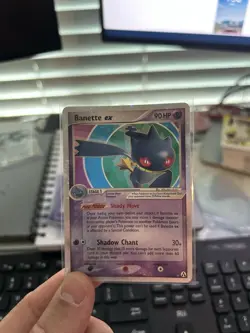Pokemon Banette ex 85/92 EX Legend Maker Holo Ultra Rare 90HP Shadow Chant - Image 2